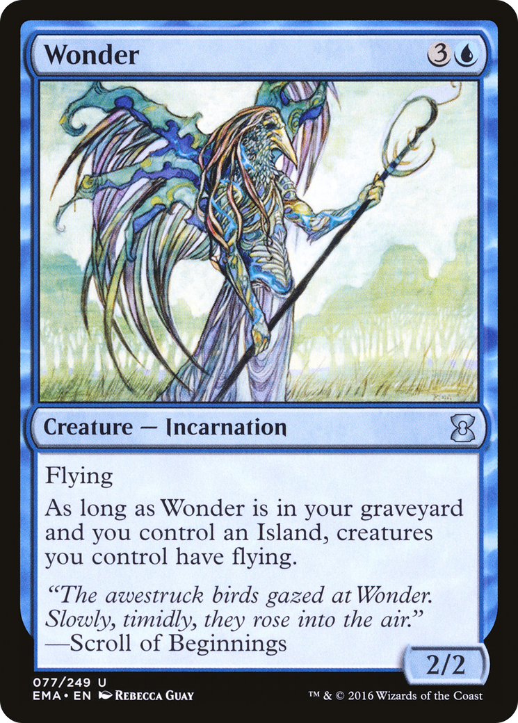 Wonder (077) Foil - Eternal Masters