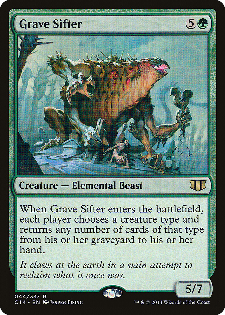 Grave Sifter (044) - Commander 2014