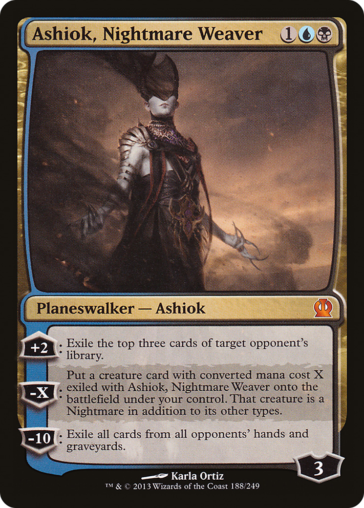 Ashiok, Nightmare Weaver (188) Foil - Theros