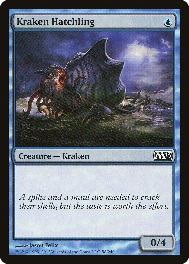 Kraken Hatchling (058) - Magic 2013