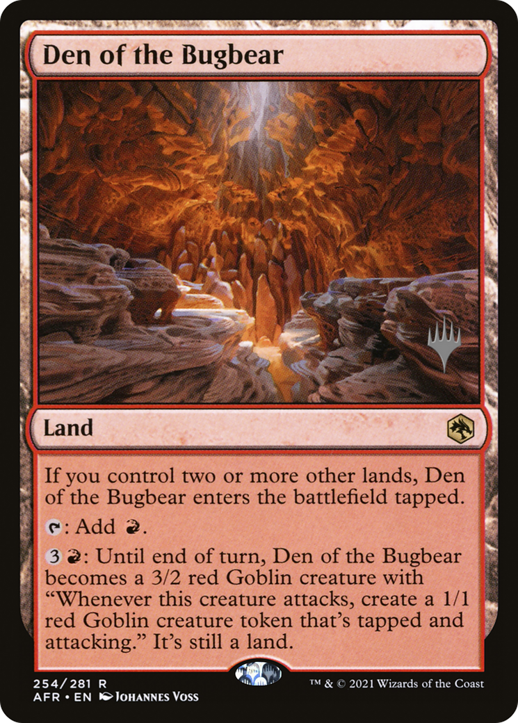 Den of the Bugbear (254) - Adventures in the Forgotten Realms Promos
