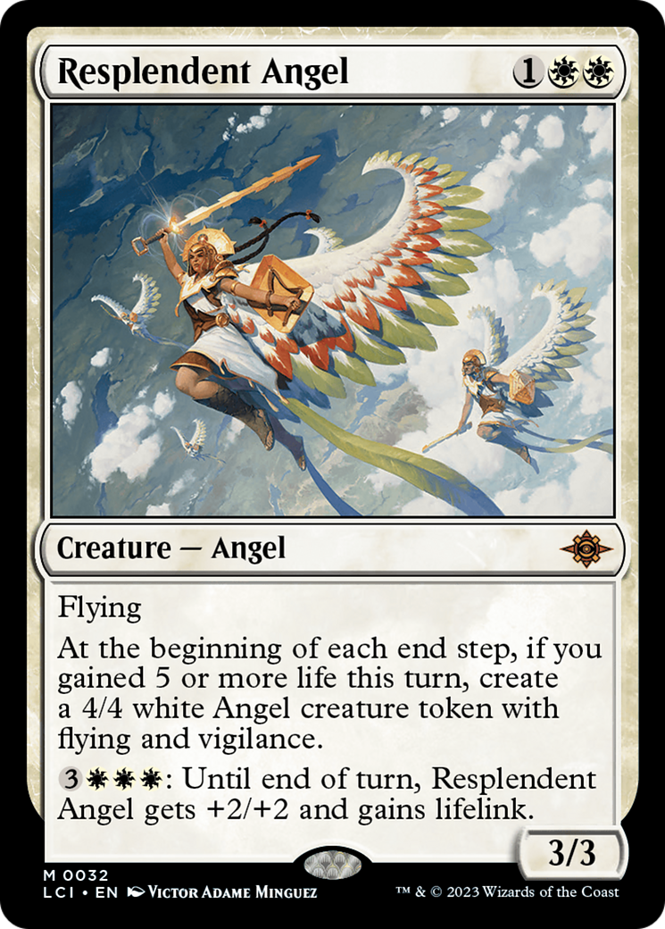 Resplendent Angel (032) - The Lost Caverns of Ixalan