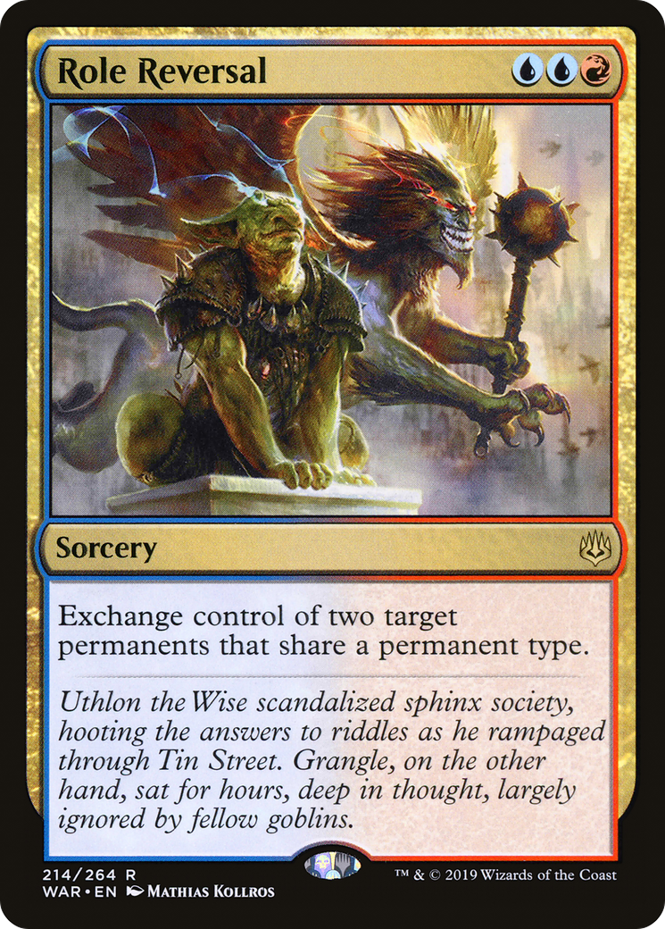 Role Reversal (214) Foil - War of the Spark