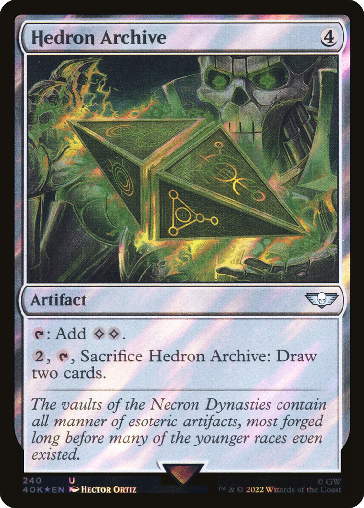 Hedron Archive (240) Surge Foil - Warhammer 40,000 Commander