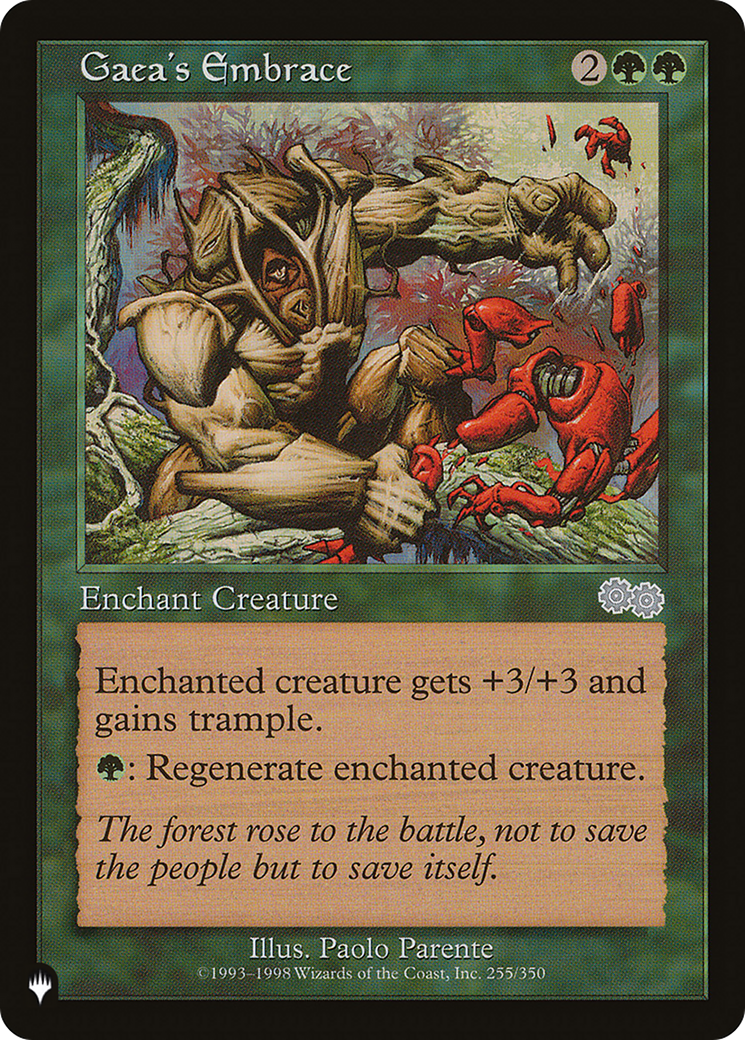 Gaea's Embrace (Retro) (USG-255) - The List