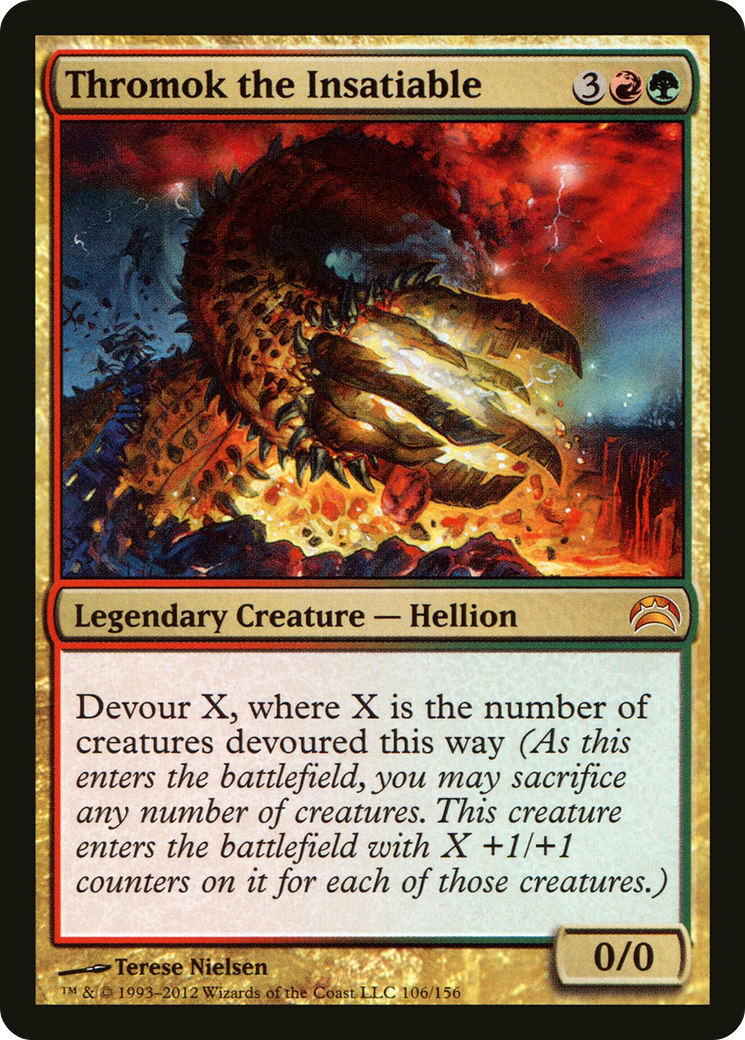 Thromok the Insatiable (106) Foil - Planechase 2012