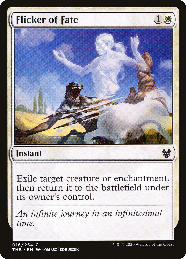 Flicker of Fate (016) Foil - Theros Beyond Death