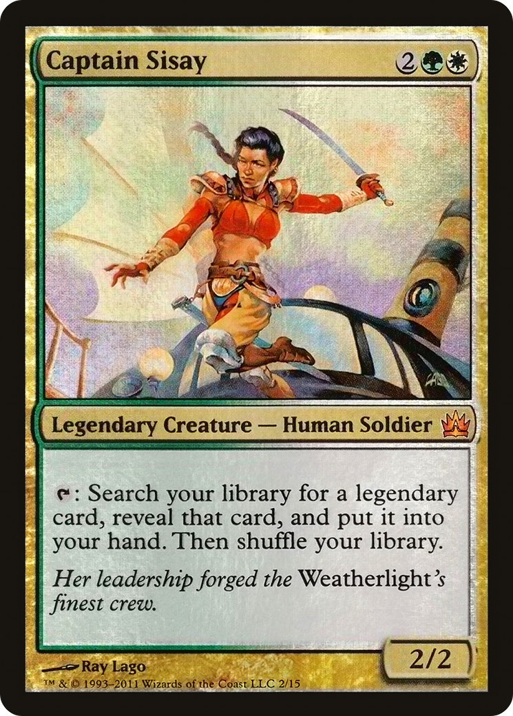 Captain Sisay (002) Foil - From the Vault: Legends