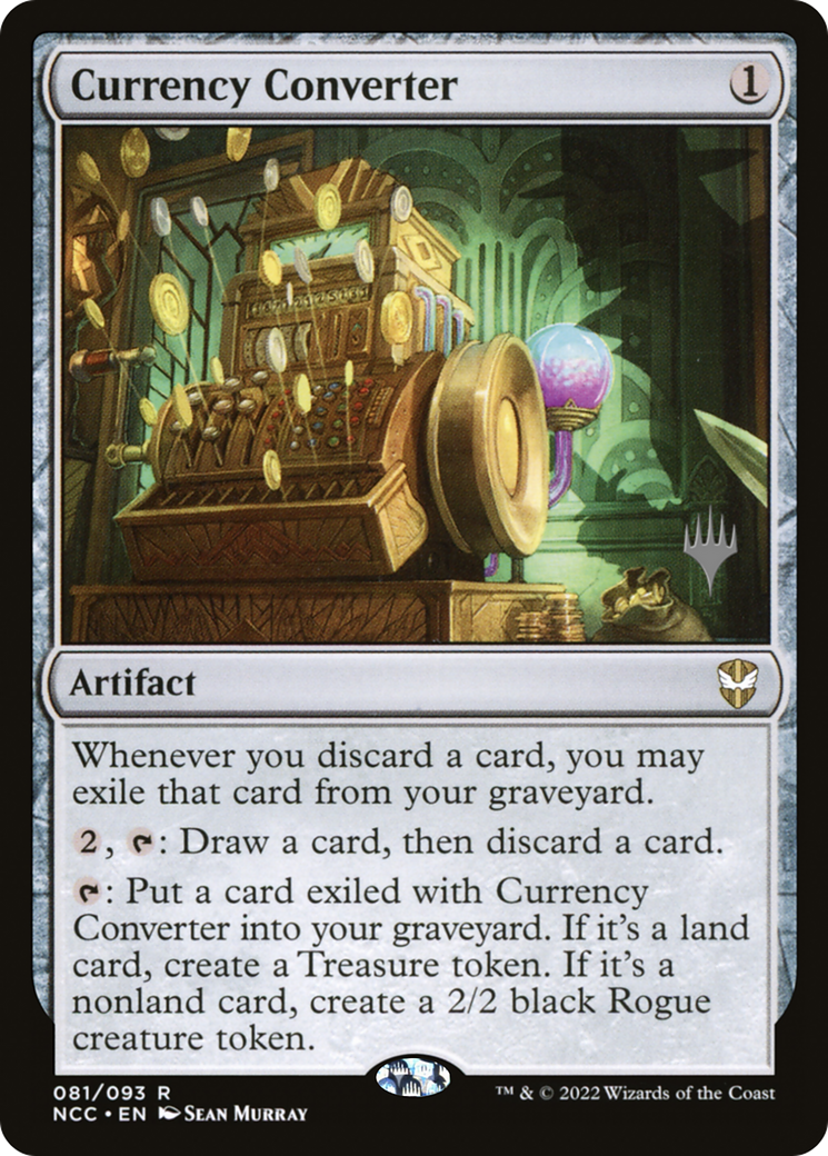 Currency Converter (81p) Foil - New Capenna Commander Promos
