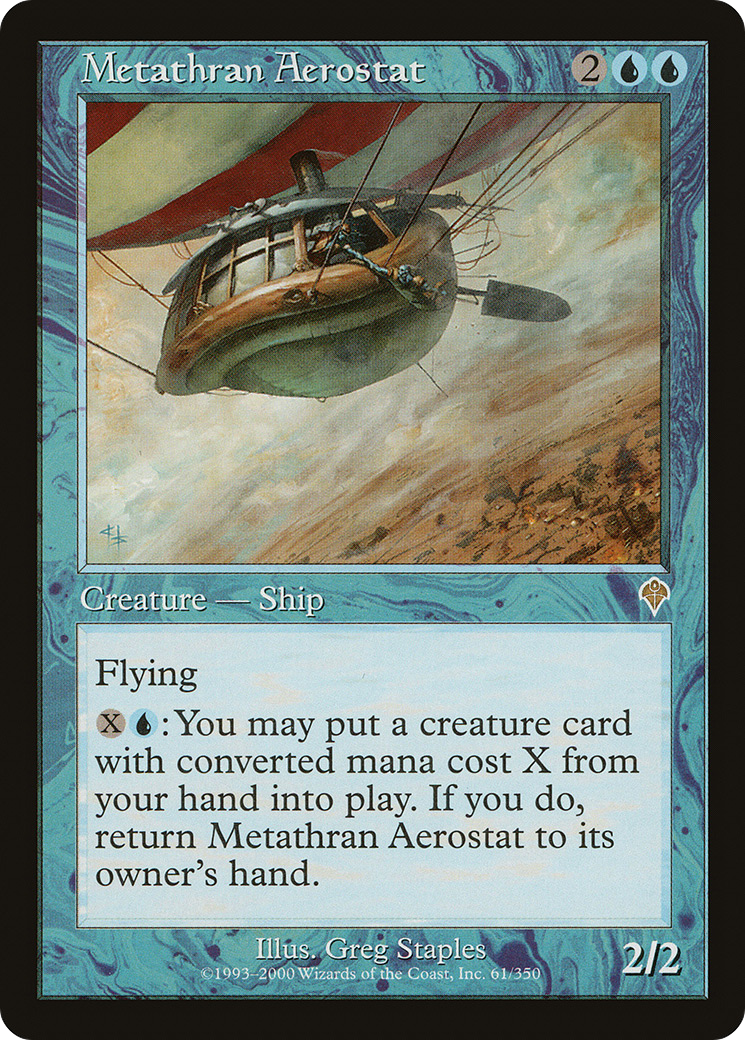 Metathran Aerostat (061) Foil - Invasion
