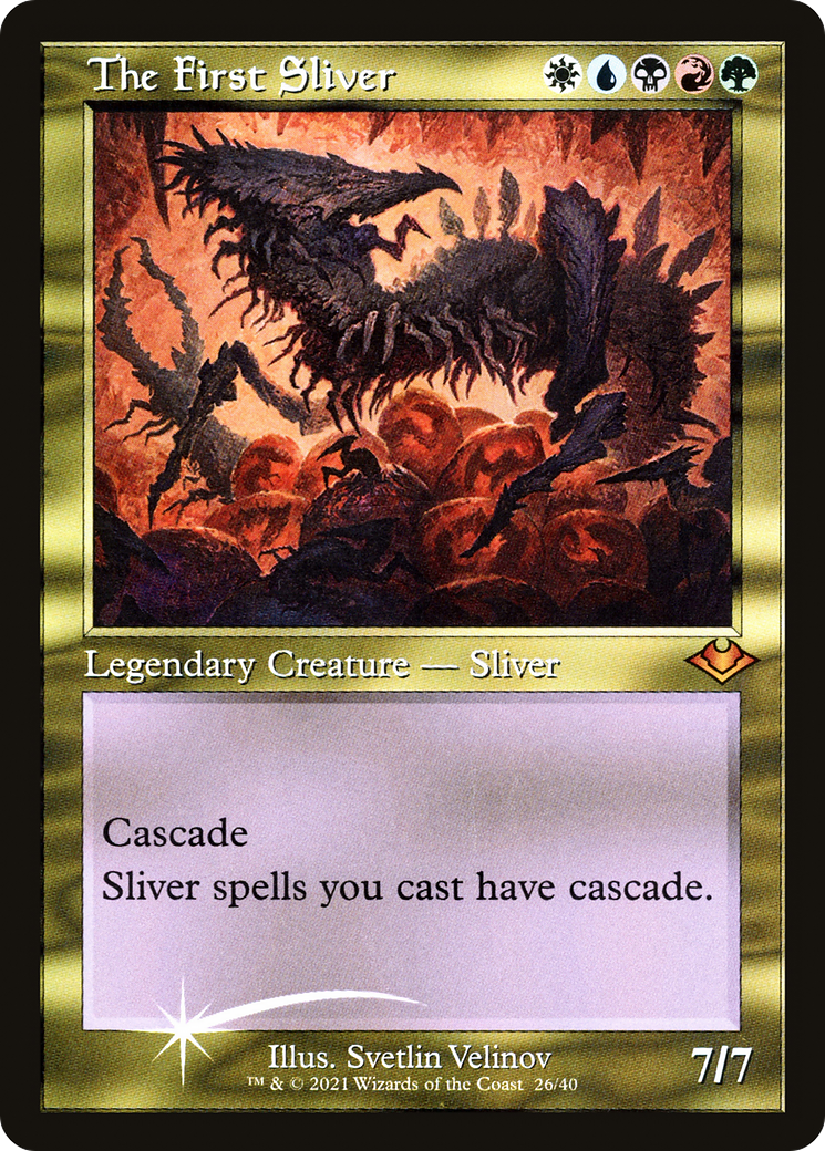 The First Sliver (Retro) (026) Foil - Modern Horizons 1 Timeshifts