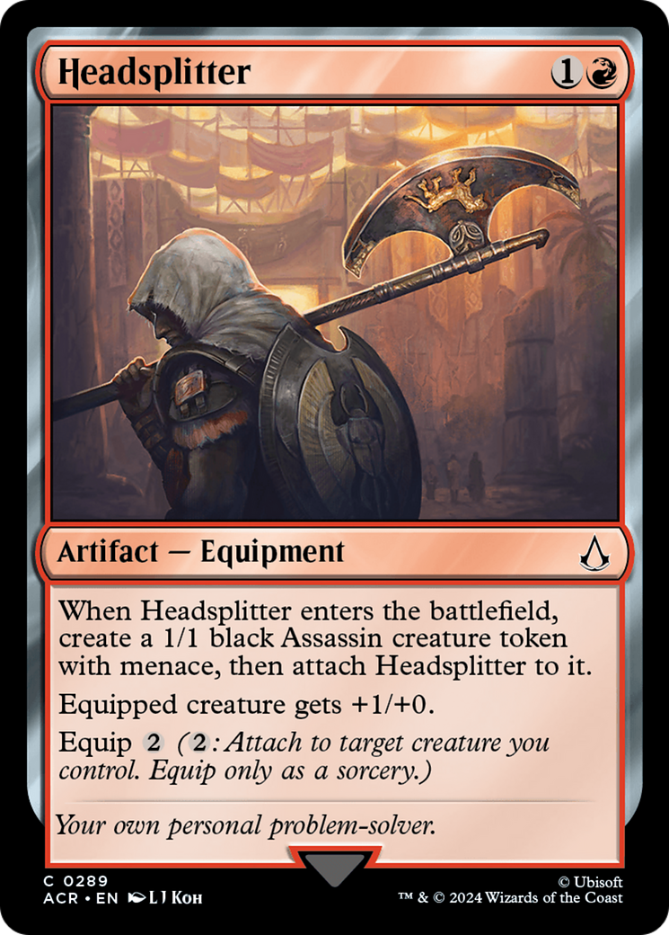 Headsplitter (289) Foil - Assassin's Creed