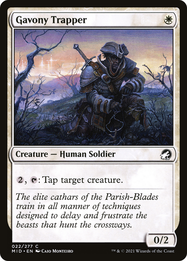 Gavony Trapper (022) - Innistrad: Midnight Hunt