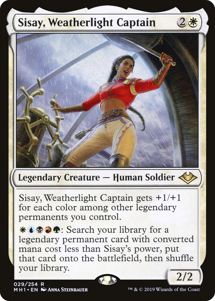 Sisay, Weatherlight Captain (029) - Modern Horizons