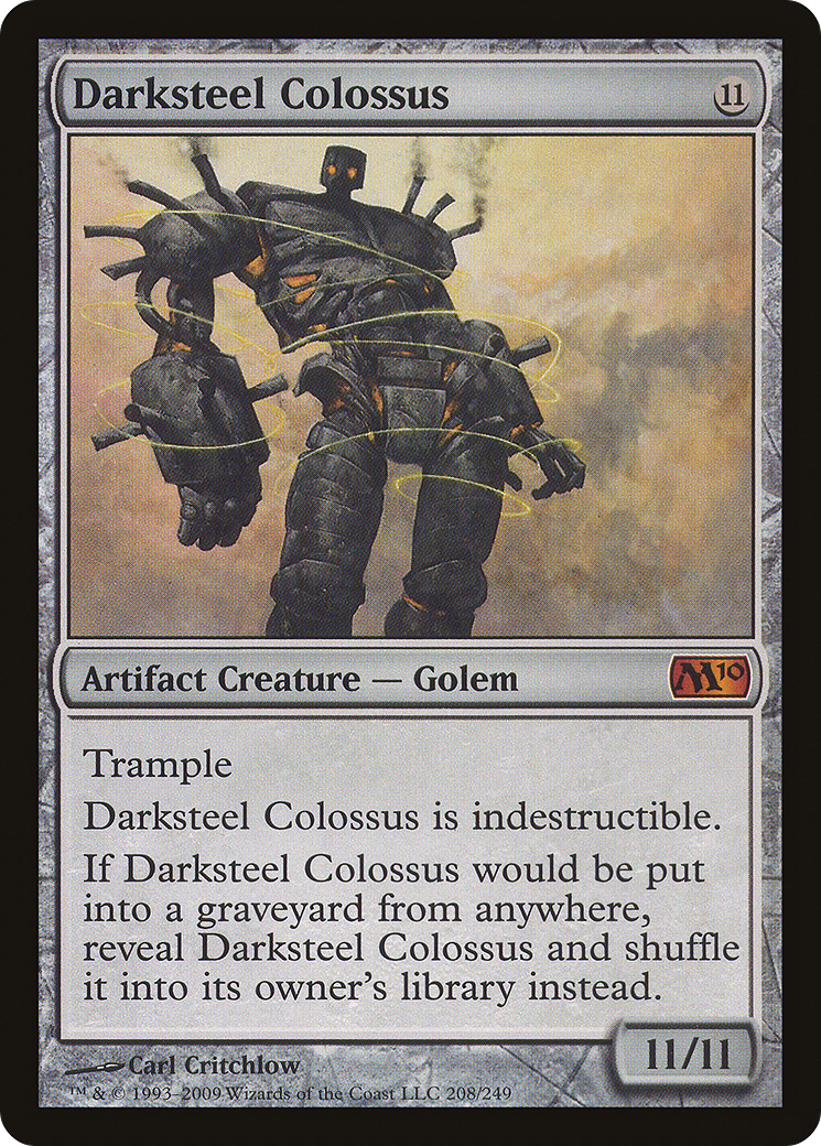 Darksteel Colossus (208) Foil - Magic 2010
