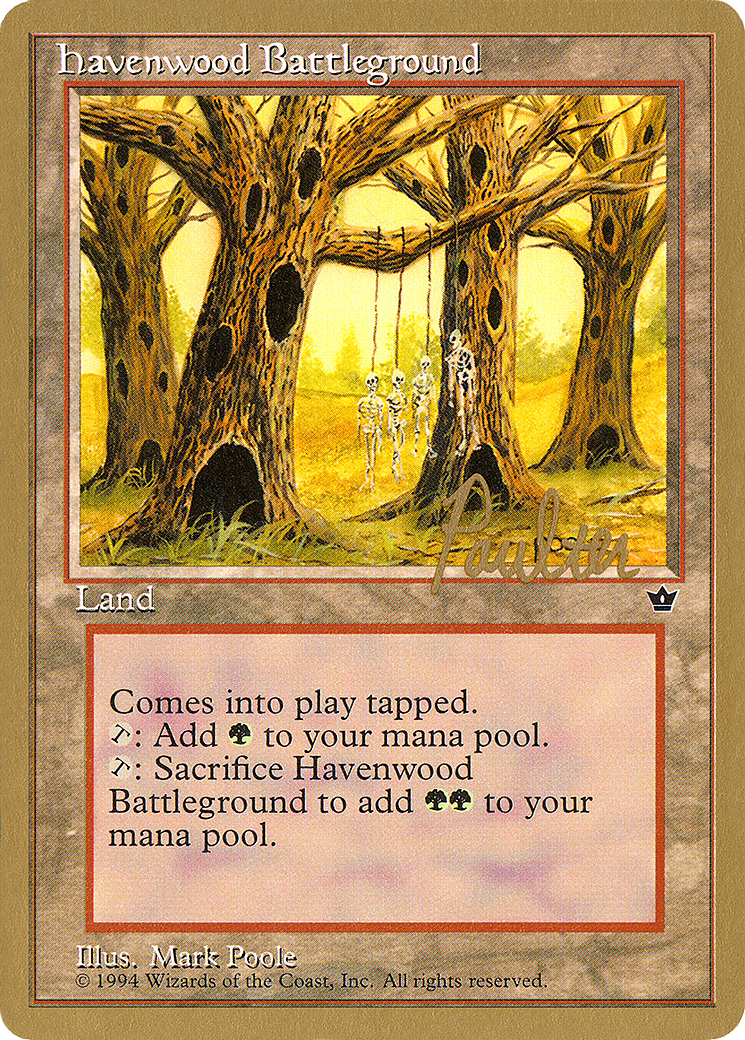 Havenwood Battleground - 1996 Preston Poulter (FEM) - Pro Tour Collector Set