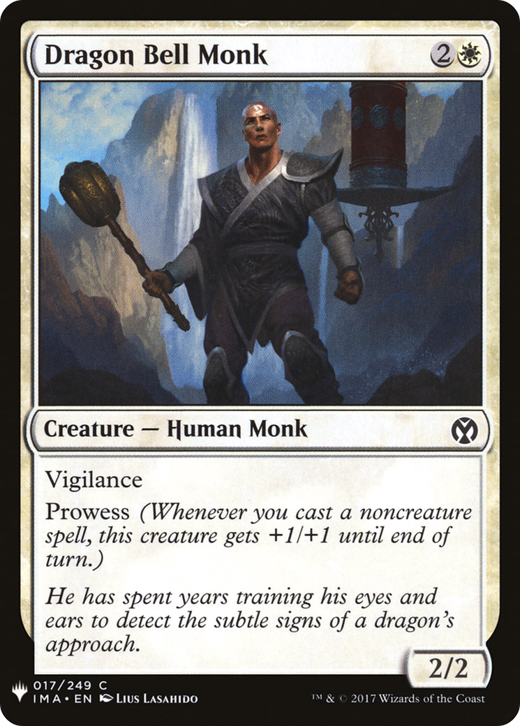 Dragon Bell Monk (IMA-17) - The List
