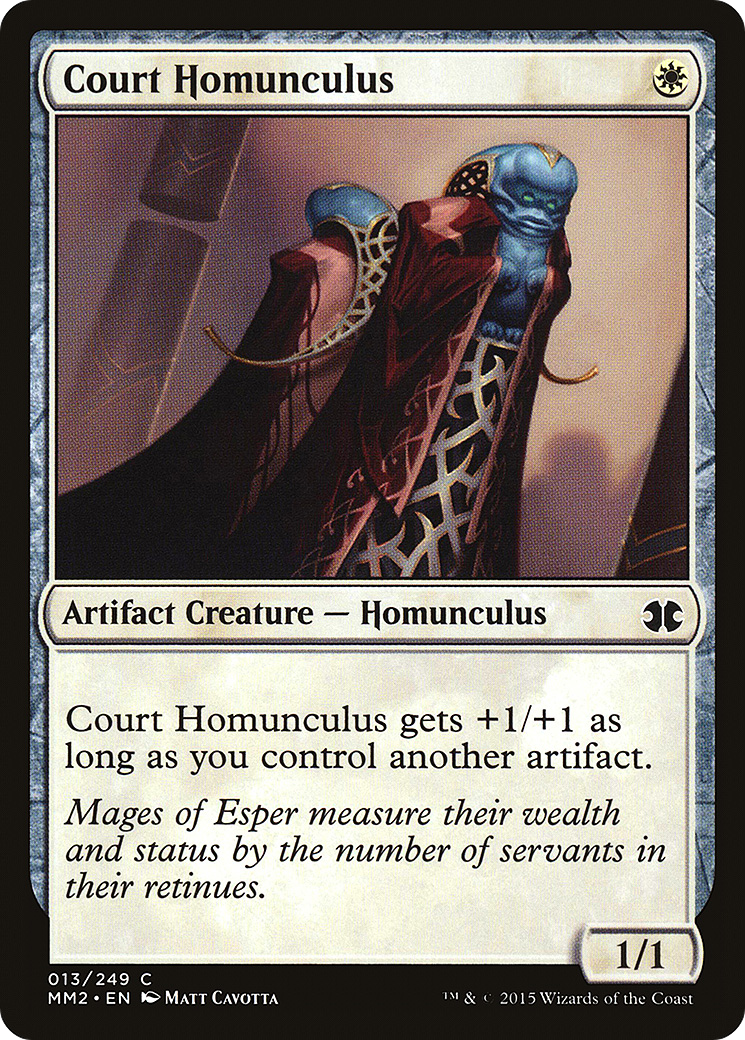 Court Homunculus (013) - Modern Masters 2015