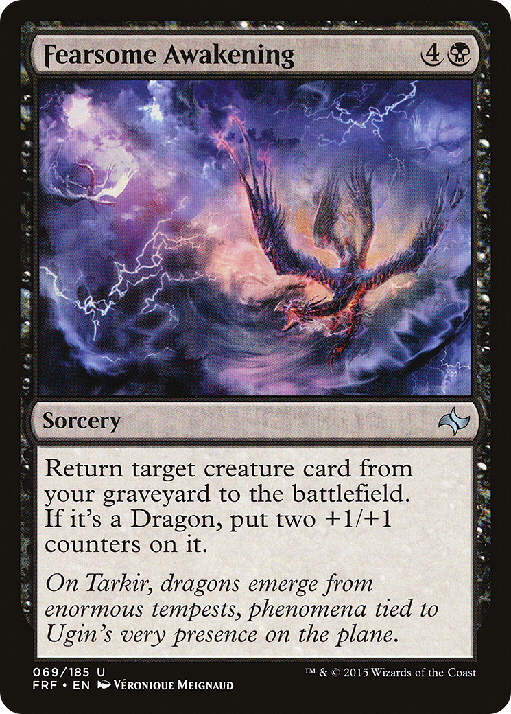 Fearsome Awakening (069) Foil - Fate Reforged