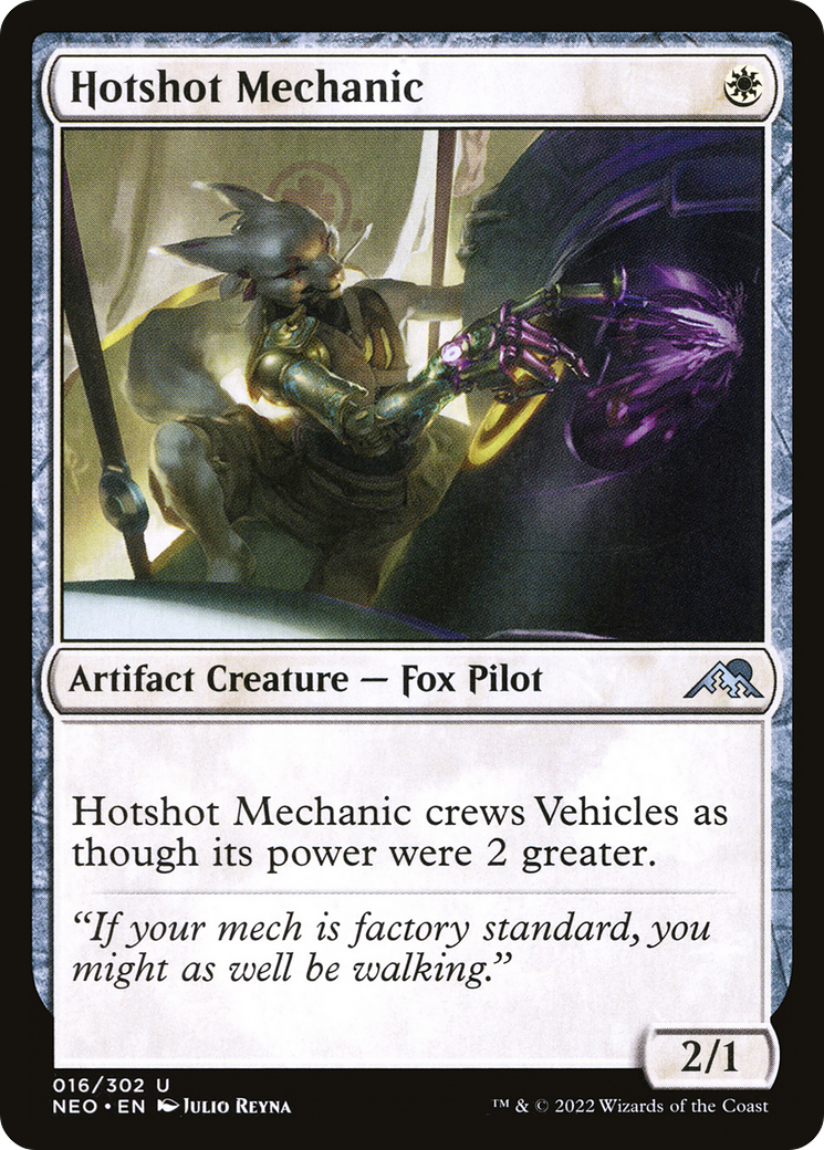 Hotshot Mechanic (016) - Kamigawa: Neon Dynasty