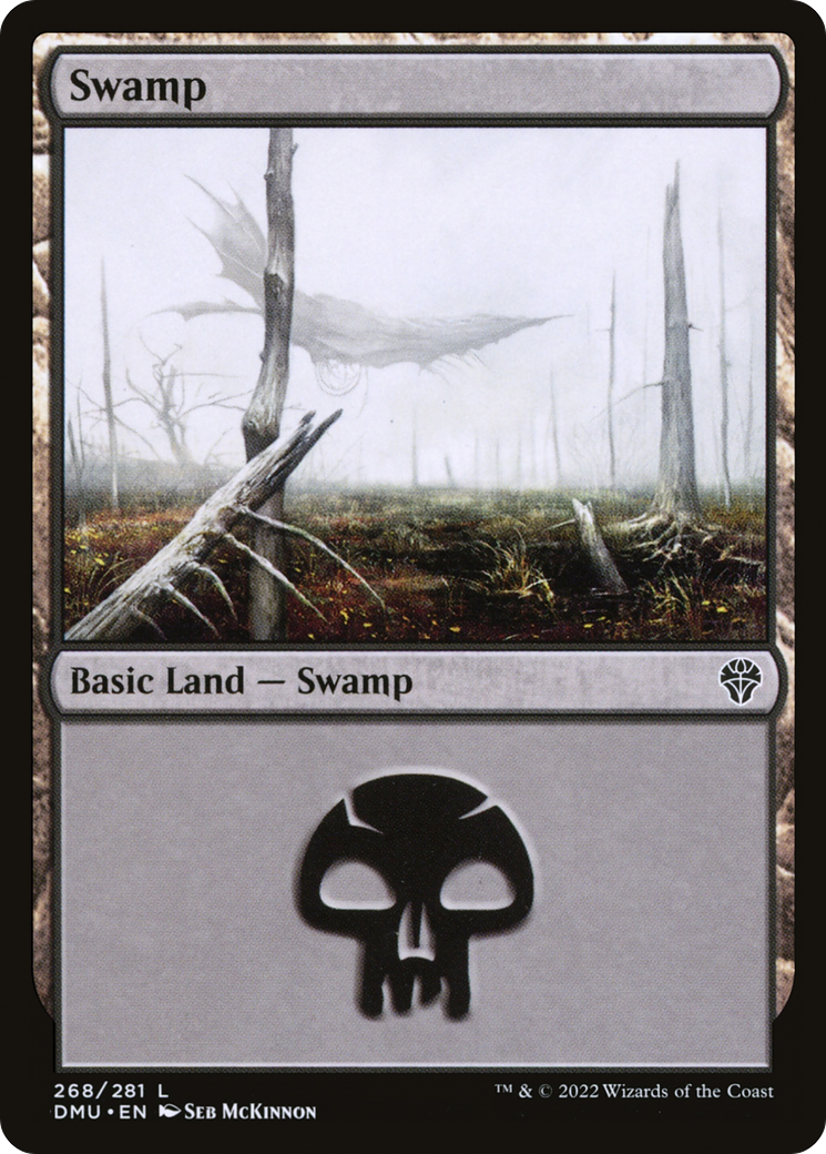 Swamp (268) Foil - Dominaria United