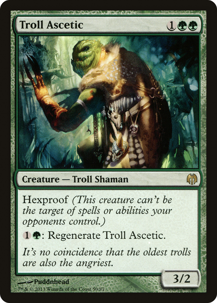 Troll Ascetic (050) - Duel Decks: Heroes vs. Monsters