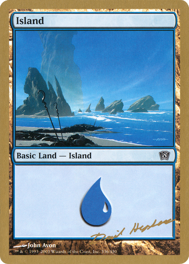 Island (336) - 2003 Dave Humpherys (8ED) - World Championship Decks 2003