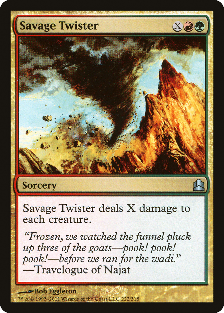 Savage Twister (222) - Commander 2011