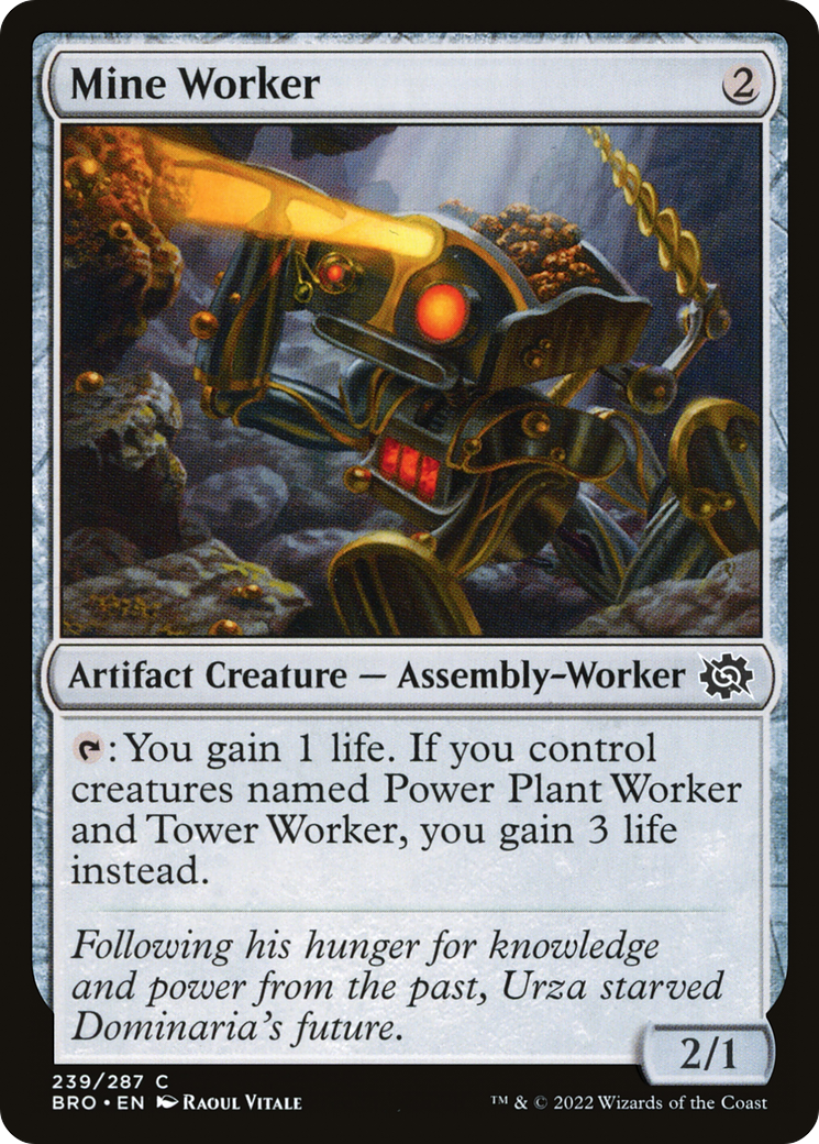 Mine Worker (239) - The Brothers' War