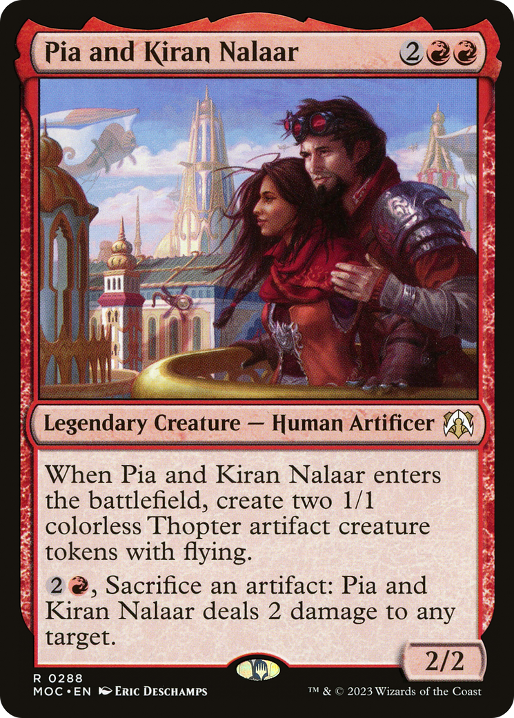 Pia and Kiran Nalaar (288) - March of the Machine Commander