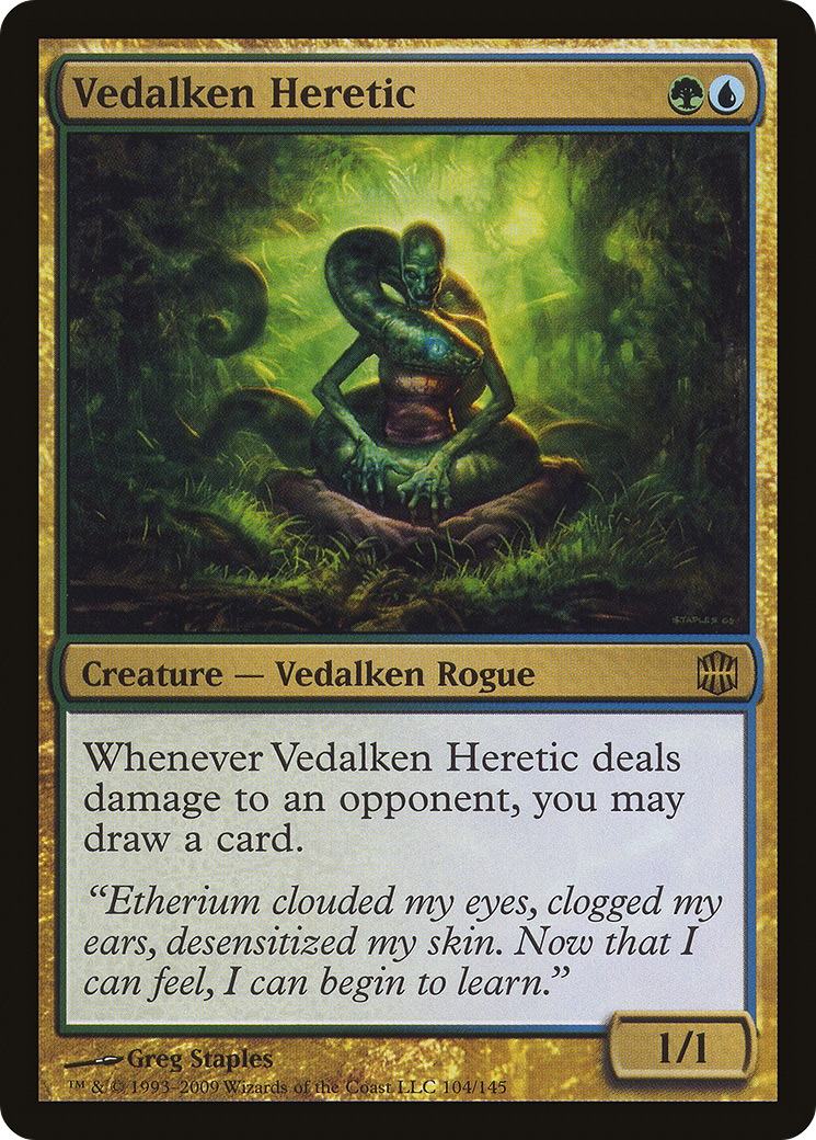 Vedalken Heretic (104) - Alara Reborn
