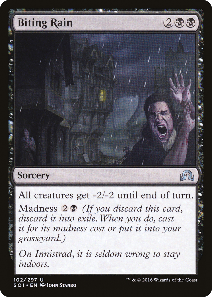 Biting Rain (102) Foil - Shadows over Innistrad