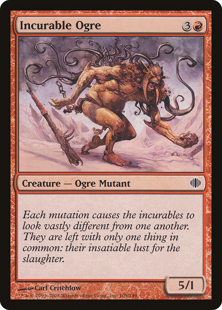 Incurable Ogre (105) - Shards of Alara