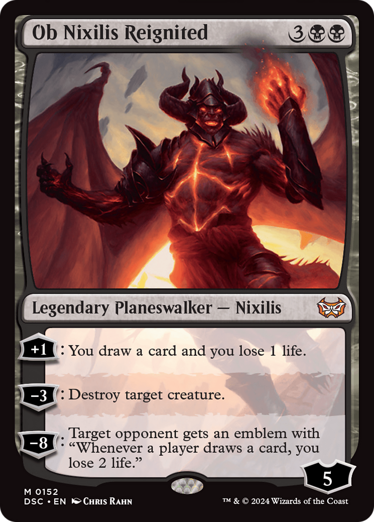 Ob Nixilis Reignited (152) - Duskmourn: House of Horror Commander