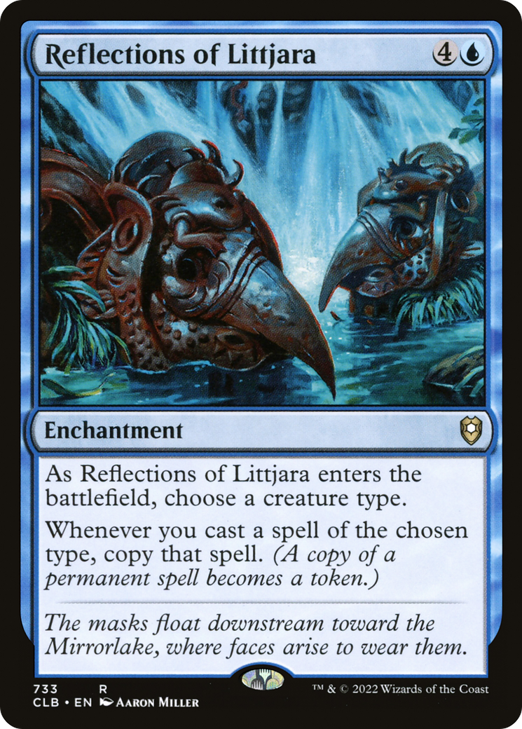 Reflections of Littjara (733) - Commander Legends: Battle for Baldur's Gate
