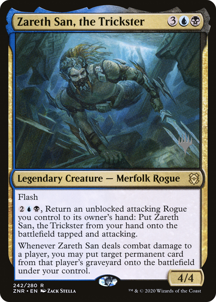 Zareth San, the Trickster (242) - Zendikar Rising Promos