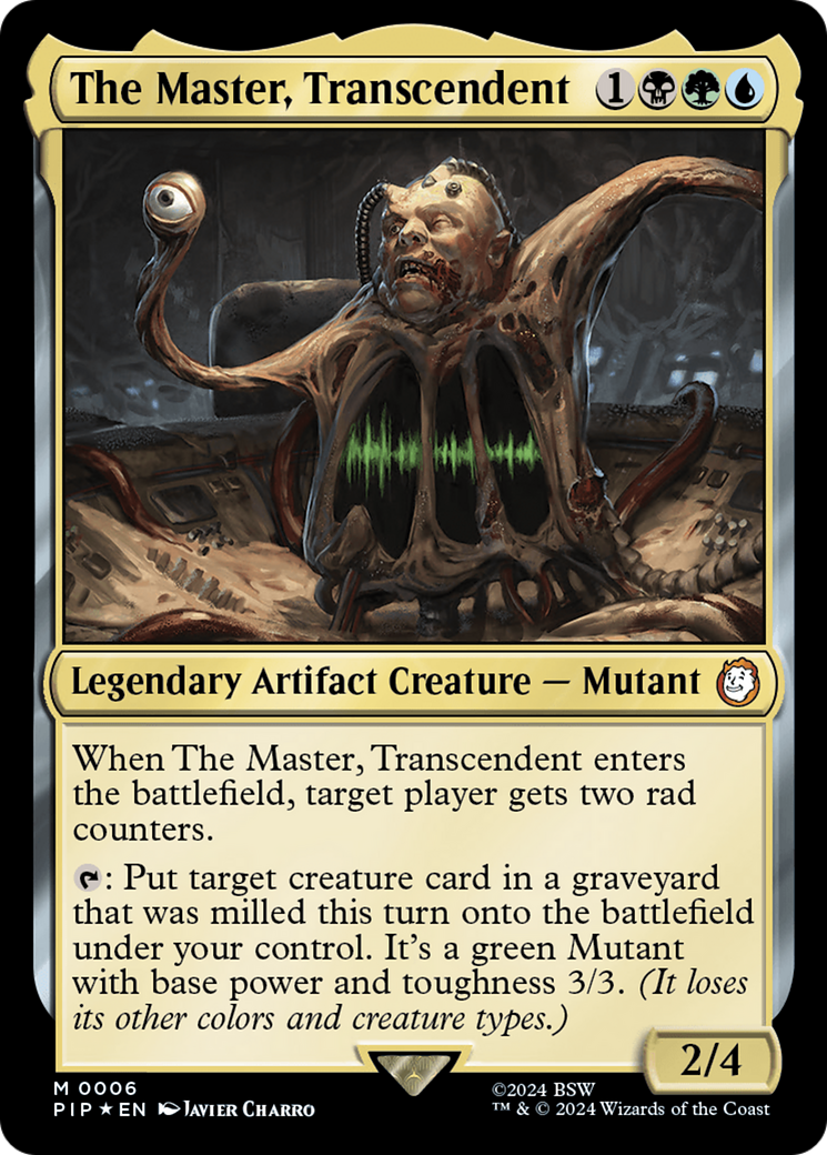 The Master, Transcendent (006) Foil - Fallout