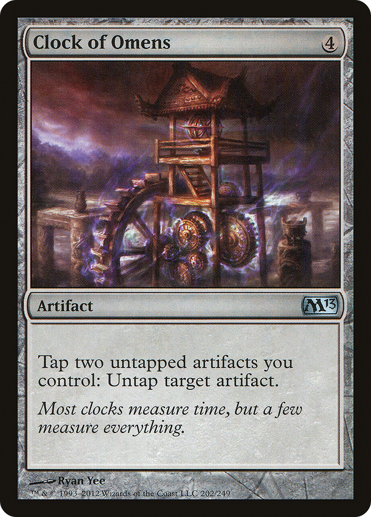 Clock of Omens (202) Foil - Magic 2013