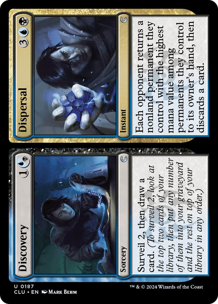 Discovery // Dispersal (187) - Ravnica: Clue Edition