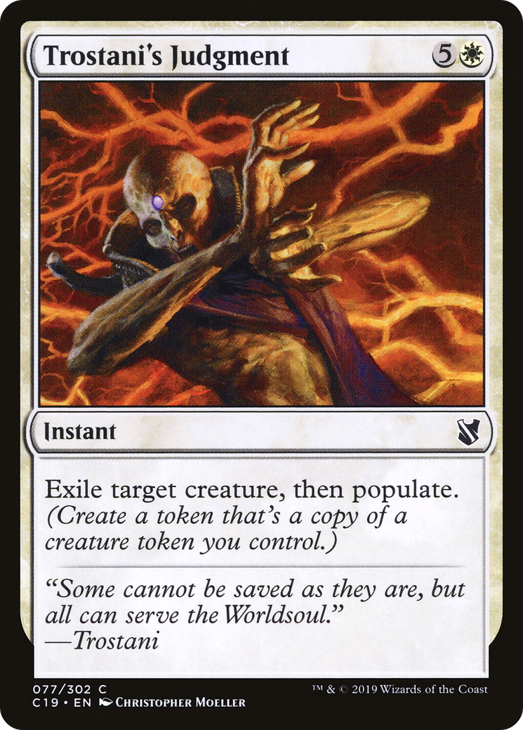 Trostani's Judgment (077) - Commander 2019