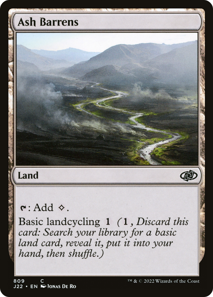 Ash Barrens (809) - Jumpstart 2022