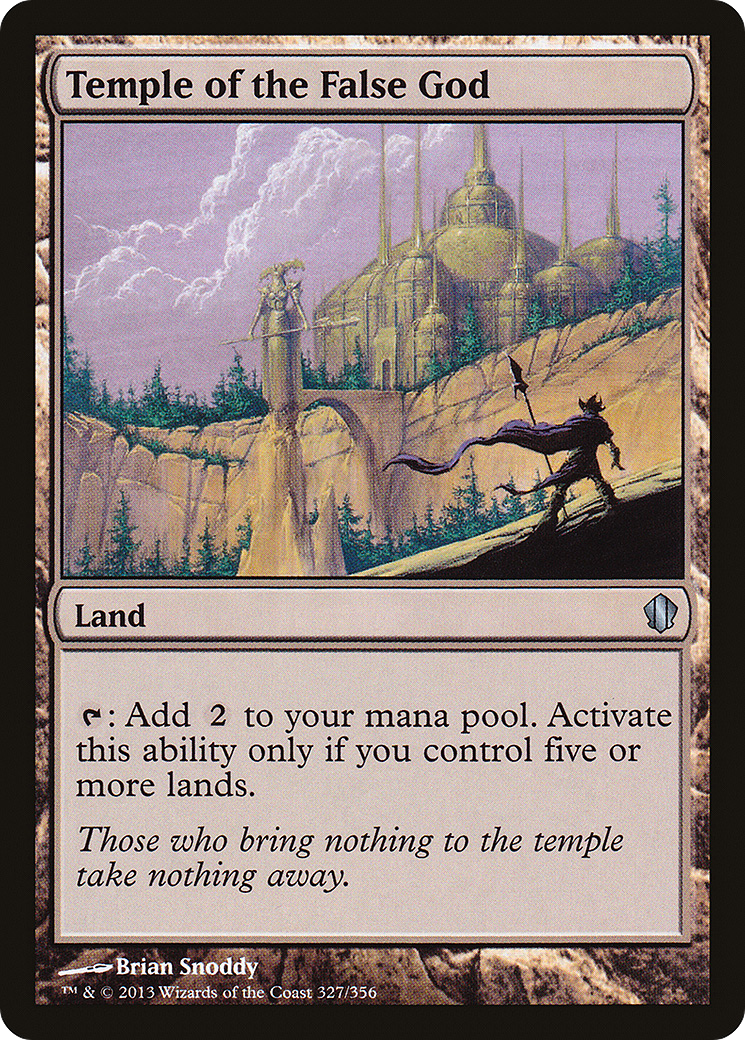 Temple of the False God (327) - Commander 2013
