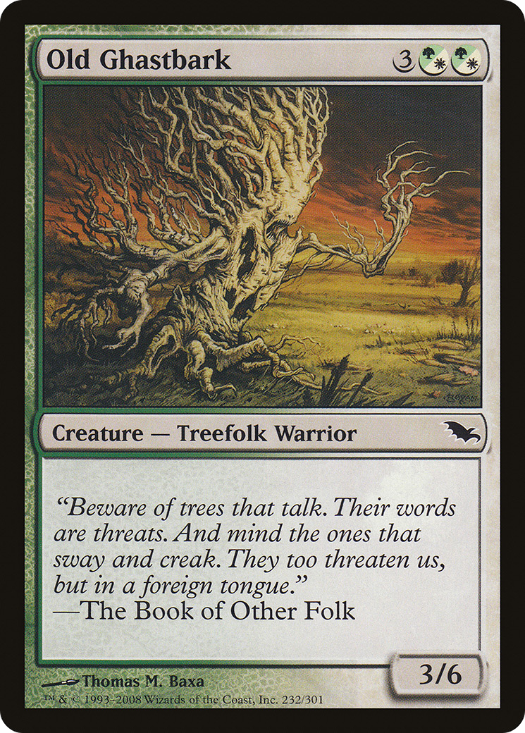 Old Ghastbark (232) - Shadowmoor