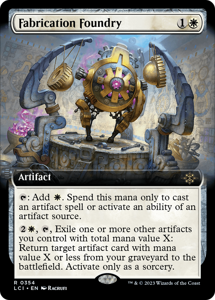 Fabrication Foundry (Extended Art) (354) - The Lost Caverns of Ixalan