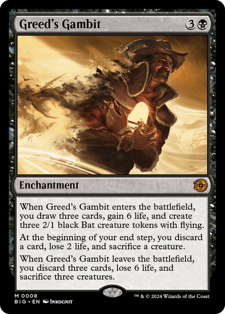 Greed's Gambit (008) Foil - The Big Score