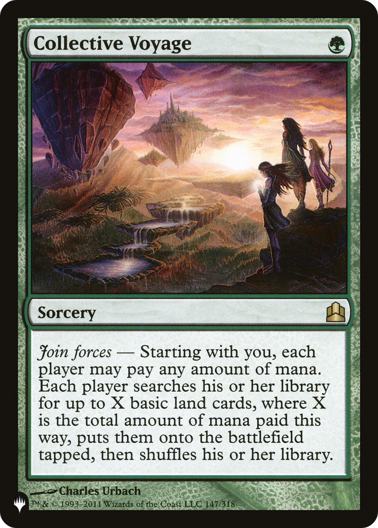 Collective Voyage (CMD-147) - The List