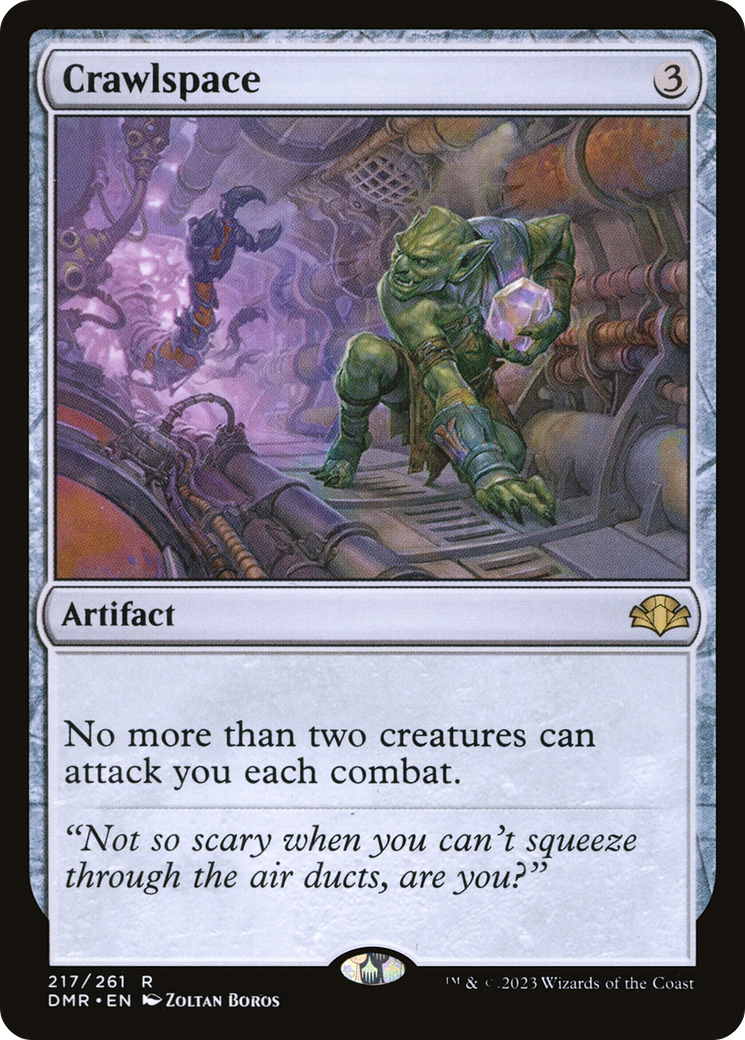 Crawlspace (217) Foil - Dominaria Remastered