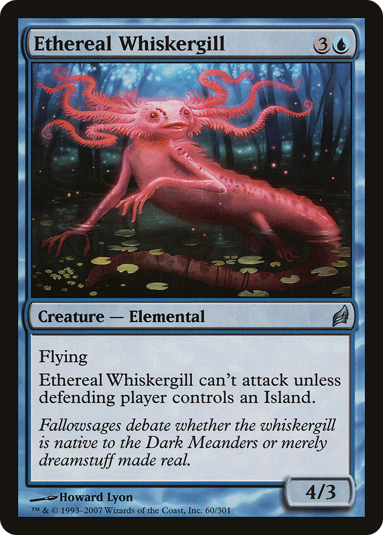 Ethereal Whiskergill (060) Foil - Lorwyn