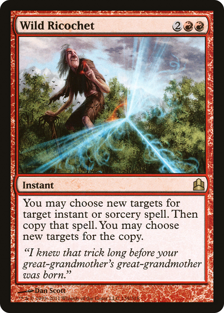 Wild Ricochet (139) - Commander 2011