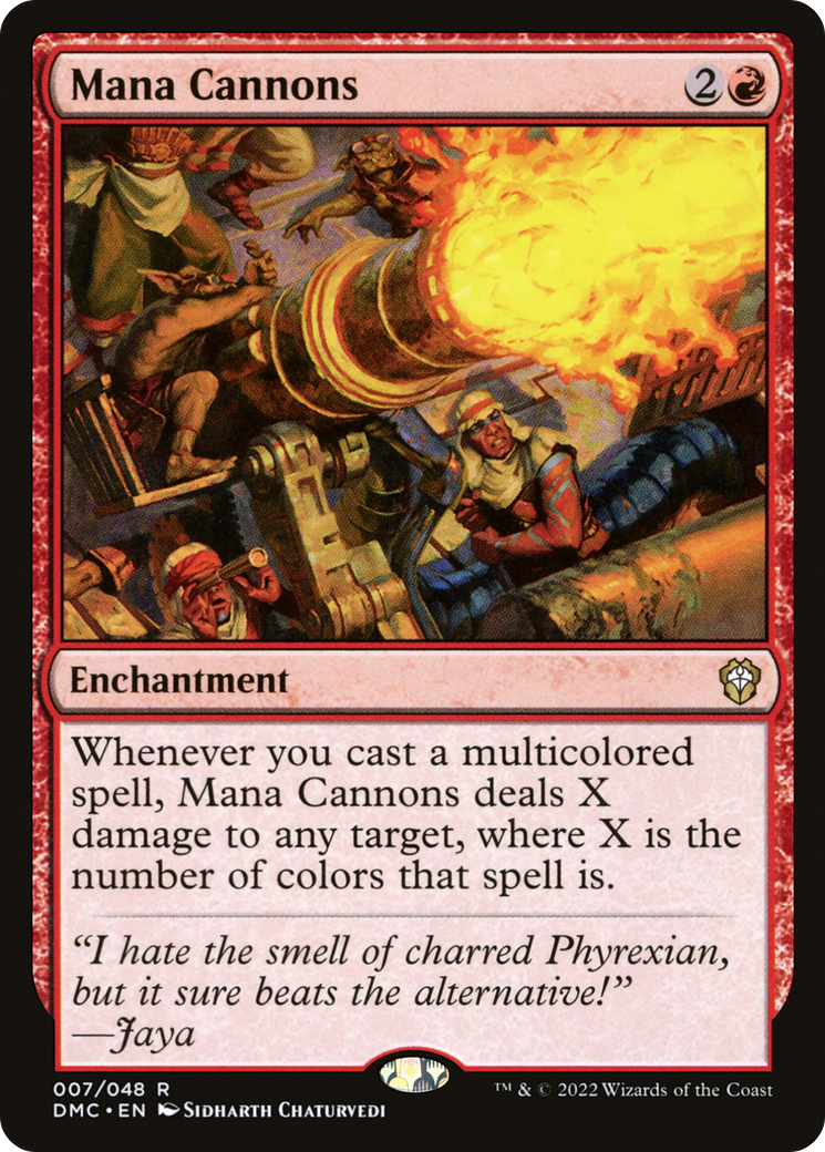 Mana Cannons (007) - Dominaria United Commander